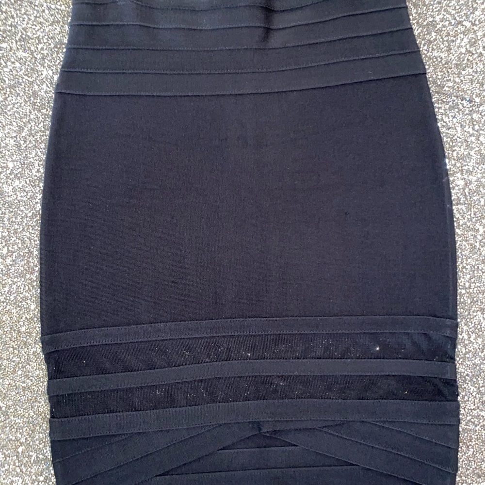 Bebe black skirt